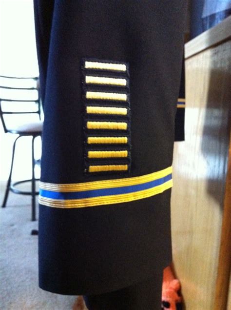 army service uniform overseas bar.